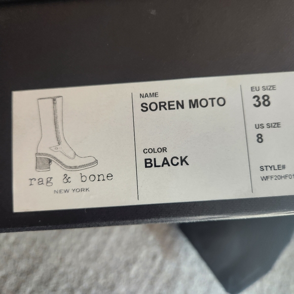 Rag & Bone Soren Moto boot - Picture 3 of 14